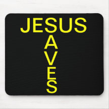 JÉSUS ÉCONOMISE TAPIS DE SOURIS