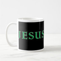 Jésus économise tasse à café
