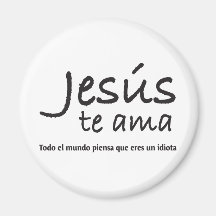 Jesús te ama kühlschrankmagnete