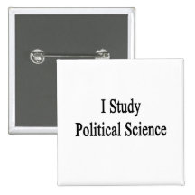 J'étudie la science politique badges