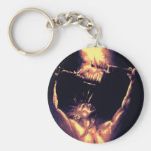 Jeu du feu porte-clef
