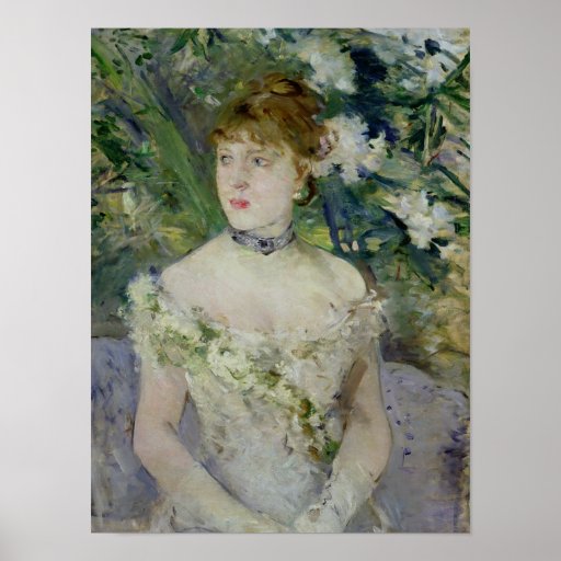 Jeune fille dans une robe de boule, 1879 posters