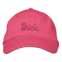 JEUNE MARIÉE - chapeau Casquettes Brodées