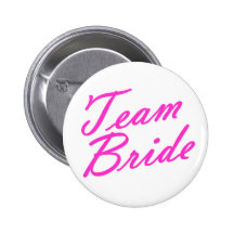 Jeune mariée d'équipe pin's avec agrafe