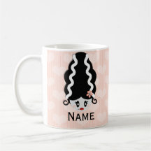 Jeune mariée personnalisée de tasse de Frankenstei