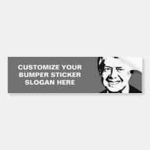 Jimmy Carter Auto Sticker