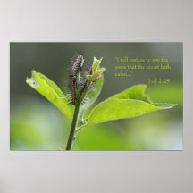 Joel 2:25 Schrifts-Plakat (Version C)
