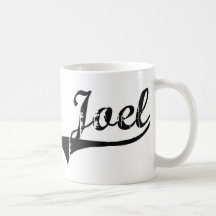 Joel klassischer Art-Name Kaffeetassen