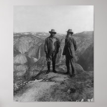 John Muir et Teddy Roosevelt Posters