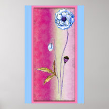 Joli pavot posters