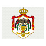 Jordanien-Wappen Detail Postkarten