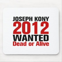 Joseph Kony 2012 voulu Tapis De Souris