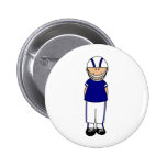 Joueur de football de garçon badges avec agrafe