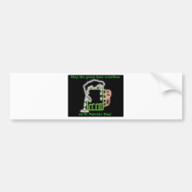 Jour de la Saint Patrick drinky Adhésifs Pour Voiture