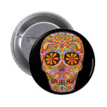 Jour des morts pin's avec agrafe
