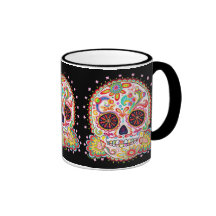 Jour du mort/de Dia de los Muertos Mug