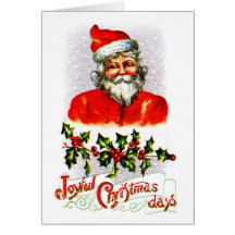 Jours de Noël joyeux Cartes
