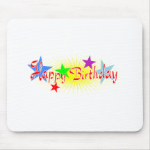 Joyeux anniversaire tapis de souris