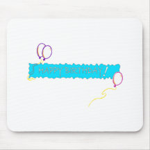 Joyeux anniversaire tapis de souris