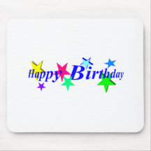 Joyeux anniversaire tapis de souris