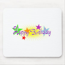 Joyeux anniversaire tapis de souris