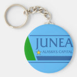 Juneau, Alaska, Vereinigte Staaten kennzeichnen Schlüsselband
