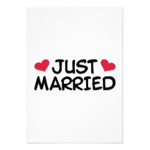 Juste mariage marié cartons d'invitation