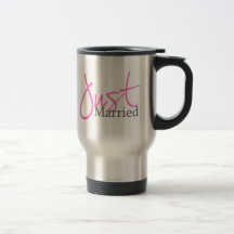 Juste marié (manuscrit rose) tasse