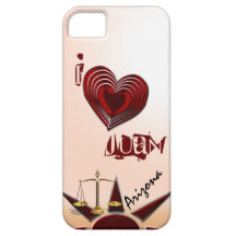 Justice de Juan Arizona du coeur I Coque iPhone 5 Case-Mate