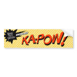 KA-POW! Aufkleber autoaufkleber