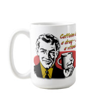 Kaffee-Koffein-Vitamin-lustiger Becher