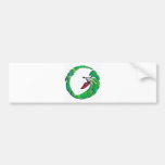 Kajak glückliches Irland Autosticker