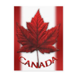 Kanada-Andenken-Postkarten-Kanada-Flaggen-Kunst-Ka