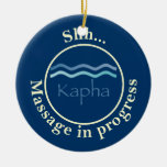 Kapha (Wasser) Massage-Tür-Aufhänger Ornamente