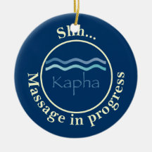 Kapha (Wasser) Massage-Tür-Aufhänger Ornamente