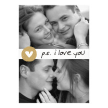 Karte Heart ,(mit Fotos) Individuelle Einladung