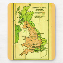 Karte von Großbritannien A.D. 500