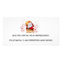 Karte von Natal. Photogrußkarten
