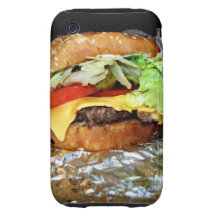 "Käse-" Burger Tough iPhone 3 Etuis