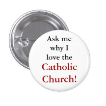 Katholischer Evangelizations-Knopf Anstecknadelbutton
