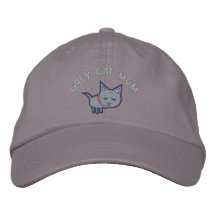 Katzen-Liebhaber gestickter Hut Baseballcap