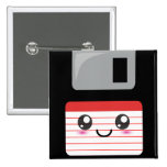 Kawaii Diskette buttons