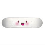 Kawaii font face planches à roulettes