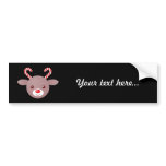Kawaii Rudolph autocollants pour voiture