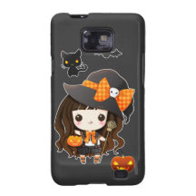 Kawaiii Halloween Hexe Samsung Galaxy SII Hülle