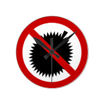 KEIN Durian-Frucht ⚠ thailändisches Zeichen ⚠