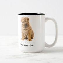 Kein Sorgen Shar-Pei Becher Tee Tasse