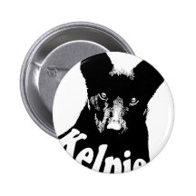 Kelpie d'Australie Badges Avec Agrafe