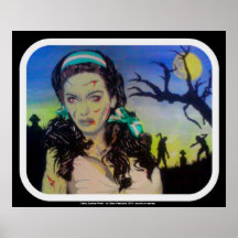 "Keltischer Zombie-Stolz-" Plakat-Druck