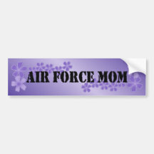 Ketmie lilas profonde de maman de l'Armée de l'Air Adhésifs Pour Voiture